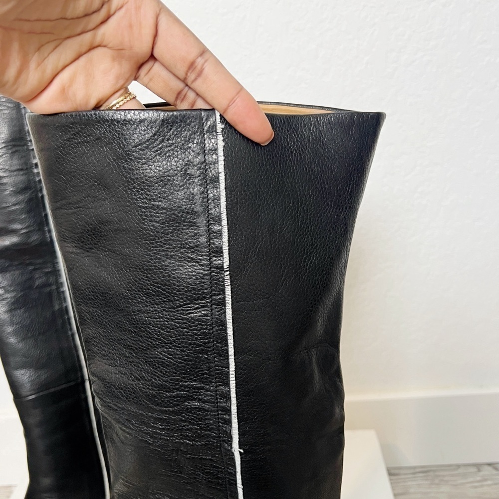 IRO Knee High Leather Boots - Picture 6 of 11